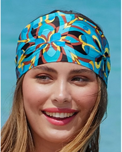 Pareo Antigel La Psychédélique (Bleu Vibrant)