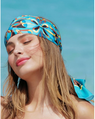 Pareo Antigel La Psychédélique (Bleu Vibrant)