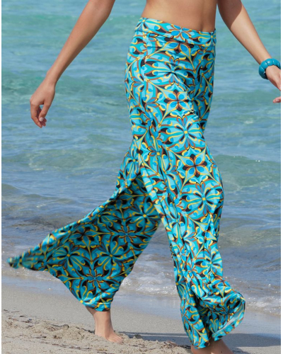 Pantalon jupe Antigel La Psychédélique (Bleu Vibrant)