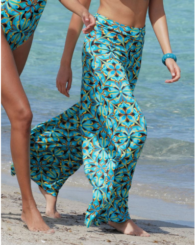 Pantalón falda Antigel La Psychédélique (Bleu Vibrant)