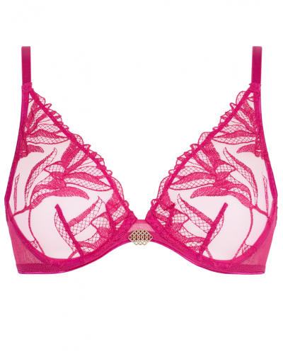 Sujetador de triángulo con aros Aubade Sweet Euphoria (Passion Rose)