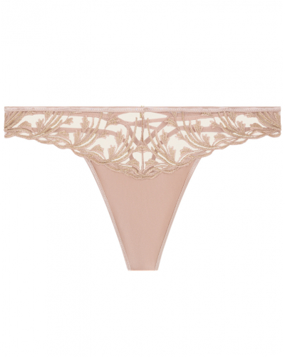 Thong Aubade Cosmic Romance (Sand Rose)