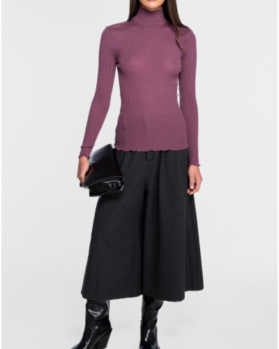 Funnel Collar Sweater wool and silk Oscalito 3429 (Agata)