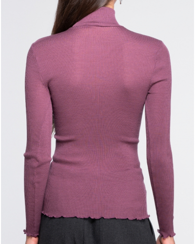 Funnel Collar Sweater wool and silk Oscalito 3429 (Agata)