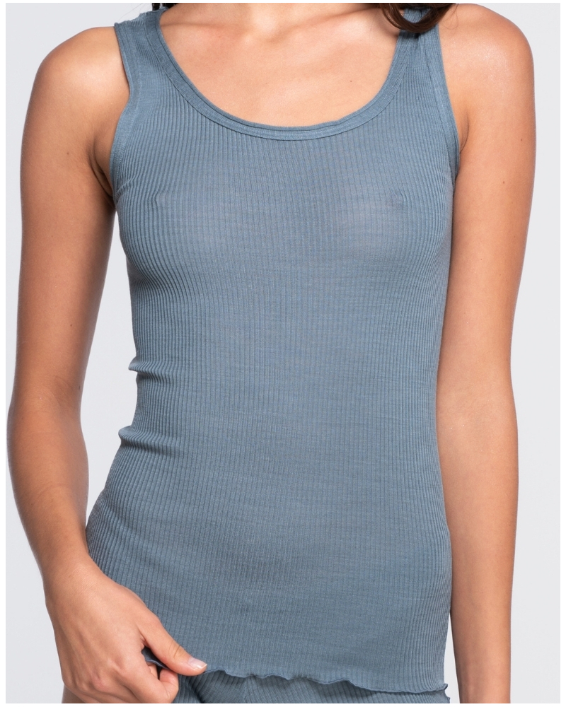 Camiseta lana y seda Oscalito 3442R (Zucchero)