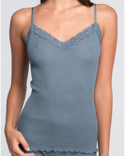 Tank top wool and silk Oscalito lace leavers 3408 (Zucchero)