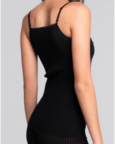 Top lana y seda Leavers Oscalito 7646 (Negro)