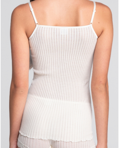 Top laine et soie Leavers Oscalito 7646 (Champagne)