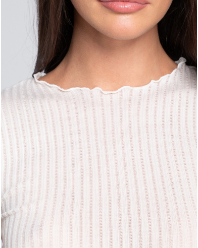 Camiseta lana y seda Oscalito 7493 (Champagne)