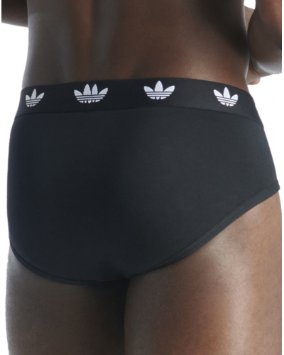 Paquete de 3 calzoncillos Adidas Comfort Flex Cotton (Noir/Blanc/Gris)