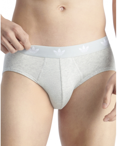 Paquete de 3 calzoncillos Adidas Comfort Flex Cotton (Noir/Blanc/Gris)