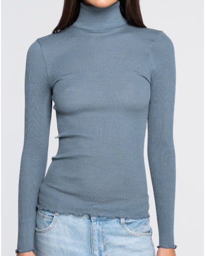 Sweater turtleneck wool and silk Oscalito 3438 (Zucchero)