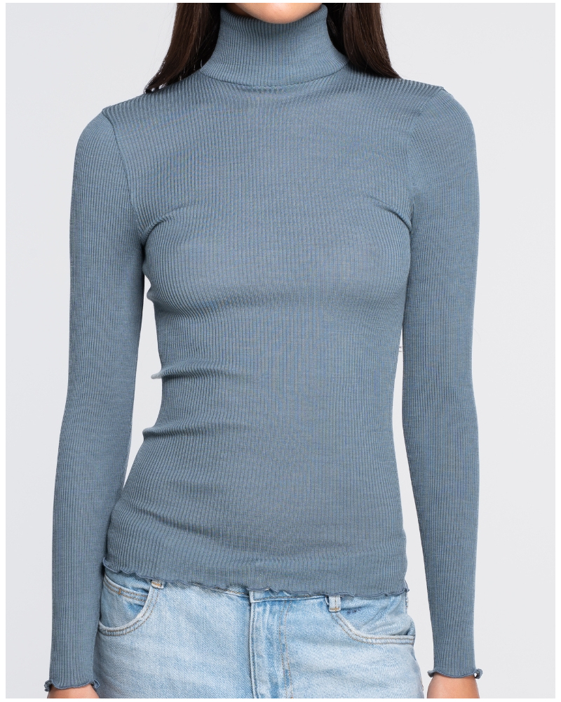Sweater turtleneck wool and silk Oscalito 3438 (Zucchero)