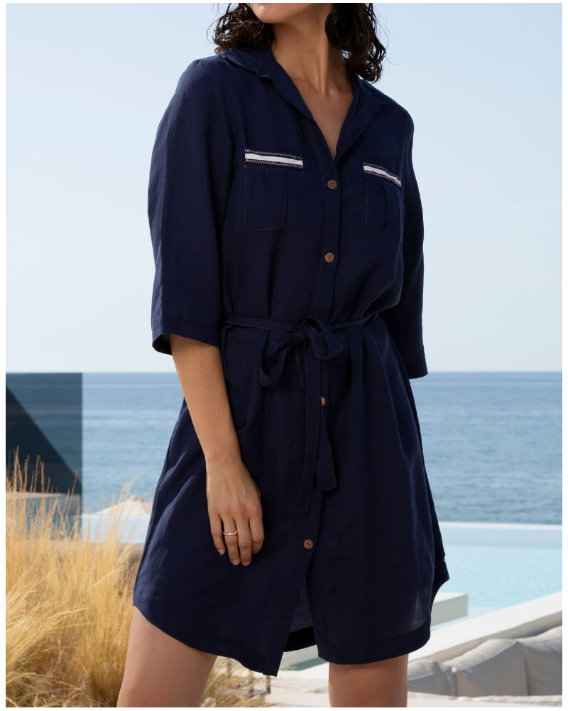 City dress Lise Charmel Cordage Précieux (Cordage Navy)