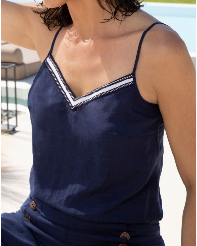 Top Lise Charmel Cordage Précieux (Cordage Navy)