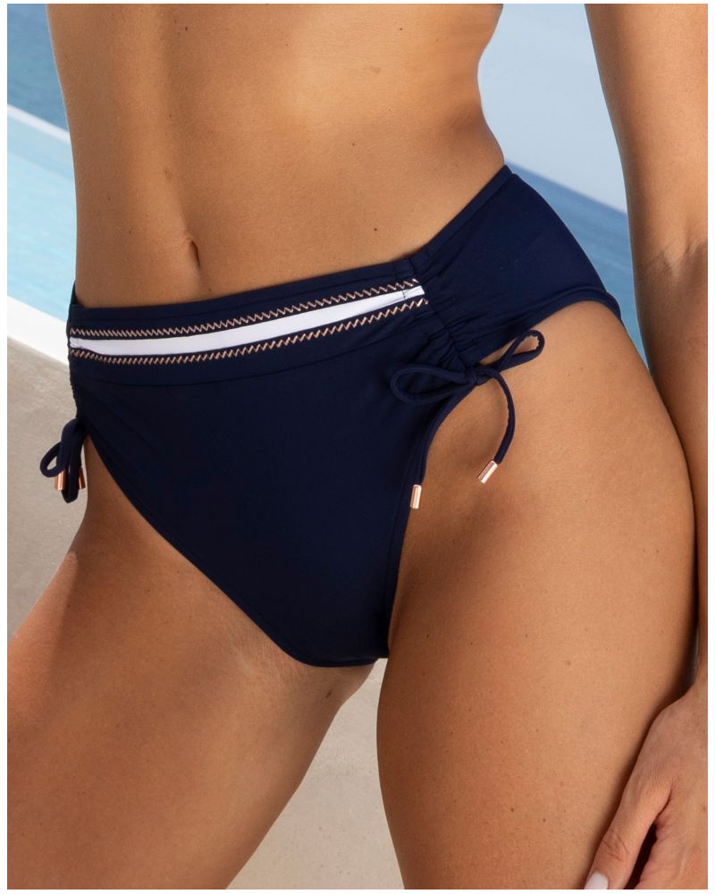 Sliding bath brief Lise Charmel Cordage Précieux (Cordage Navy)