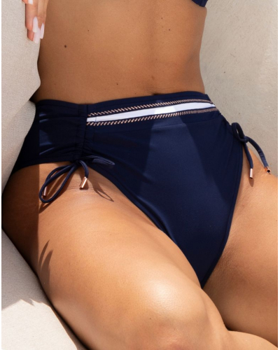 Sliding bath brief Lise Charmel Cordage Précieux (Cordage Navy)