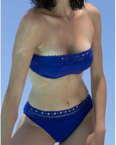 Padded bandeau bath bra Lise Charmel Ajourage Couture (Ajourage Outremer)