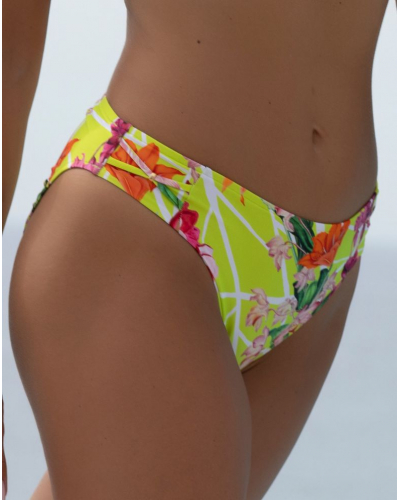 Slip de bain Lise Charmel Fleurs Splendeur (Splendeur Lime)