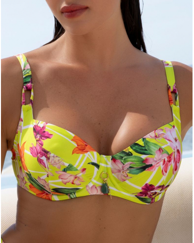 Sujetador de baño corbeille bienestar Lise Charmel Fleurs Splendeur (Splendeur Lime)