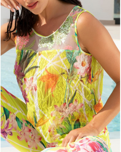 Top Lise Charmel Fleurs Splendeur (Splendeur Lime)