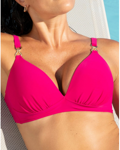 Soutien-gorge de bain coque sans armature Lise Charmel Sillage Couture (Fuschia Sillage)