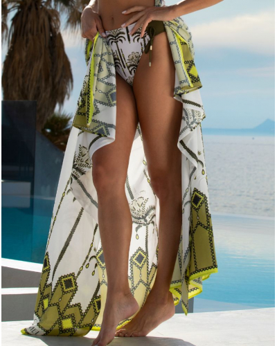 Paréo Lise Charmel Palmier Audace (Kaki Audace)