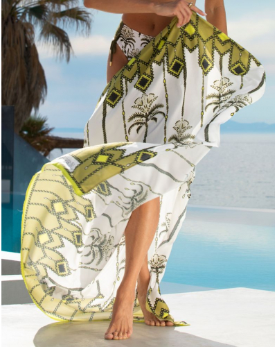 Pareo Lise Charmel Palmier Audace (Kaki Audace)