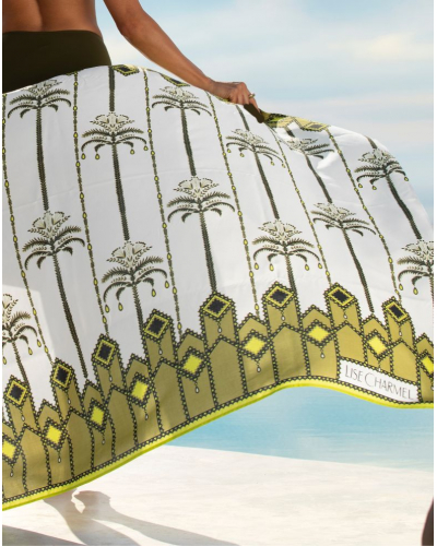 Pareo Lise Charmel Palmier Audace (Kaki Audace)