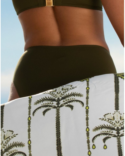 Sliding bath brief Lise Charmel Palmier Audace (Kaki Audace)