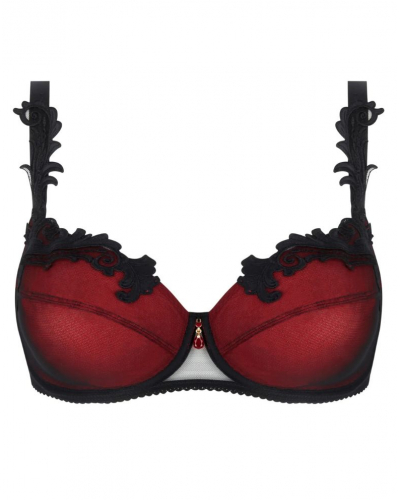 Soutien-gorge corbeille bien-être Lise Charmel Bellissime Inconnue (Ombre Rouge)