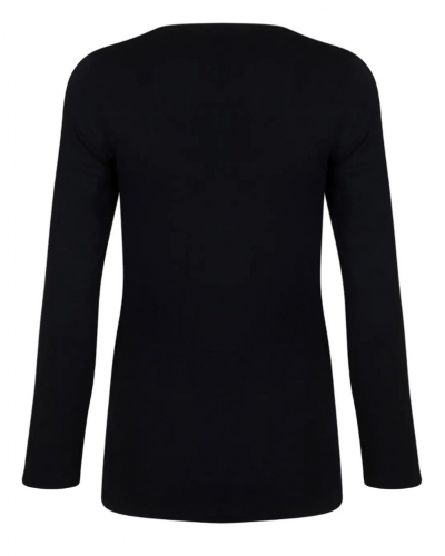 Camiseta mangas largas Atelier Sensualité Fauve (Negro)