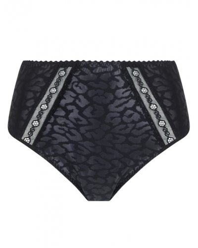 High waist brief Antigel Sensualité Fauve (Black)