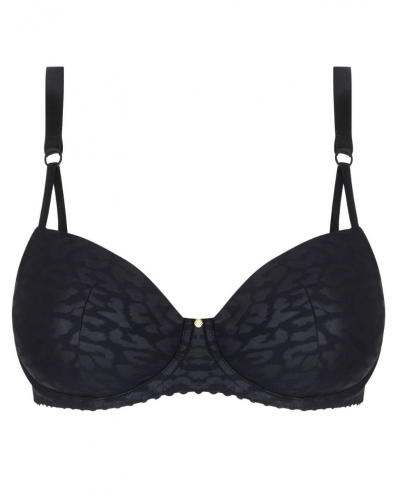 Soutien-gorge coque bien-être Antigel Sensualité Fauve (Noir)