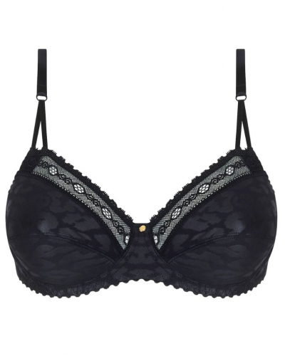 Sujetador con aros Antigel Sensualité Fauve (Negro)