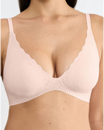 Soutien-gorge push-up sans armature Sloggi Zero Feel Bliss (Puff Pink)