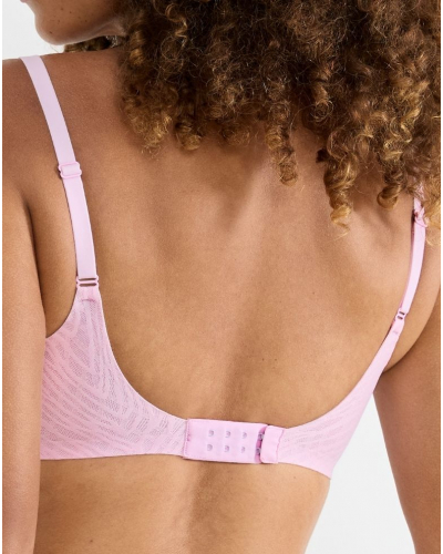 Soutien-gorge push-up sans armature Sloggi Zero Feel Bliss (Floral Pink)