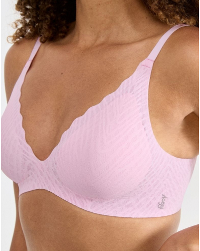 Soutien-gorge push-up sans armature Sloggi Zero Feel Bliss (Floral Pink)