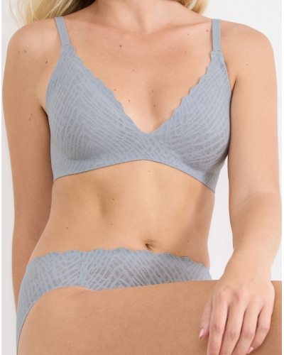 Wireless push-up bra Sloggi Zero Feel Bliss (Chrome)