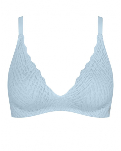Wireless push-up bra Sloggi Zero Feel Bliss (Light Blue)
