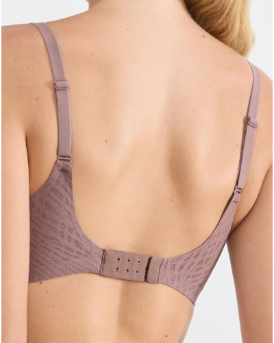 Wireless push-up bra Sloggi Zero Feel Bliss (Cacao)