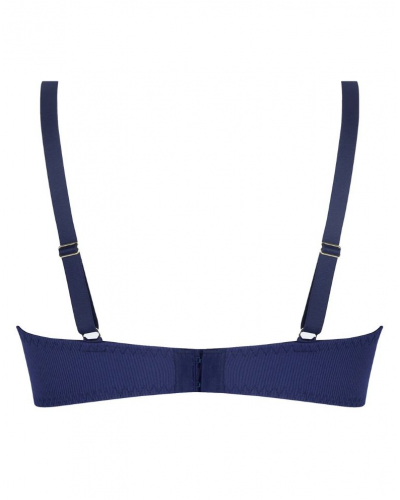 Deep cup wireless bra Antigel En Mode Yoga (Bleu Yoga)