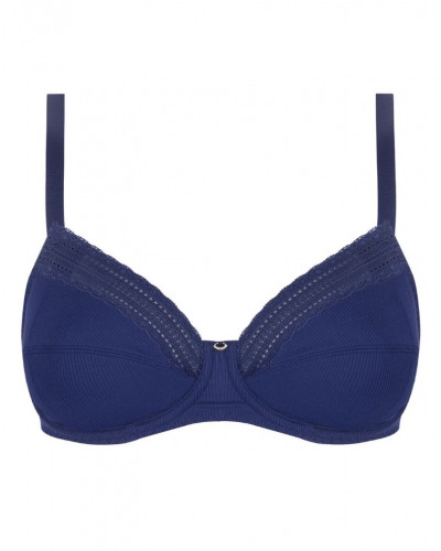 Wellness underwired bra Antigel En Mode Yoga (Bleu Yoga)