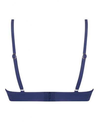 Wireless triangle bra Antigel En Mode Yoga (Bleu Yoga)