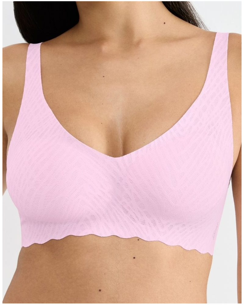 Bralette Sloggi Zero Feel Bliss (Floral Pink)