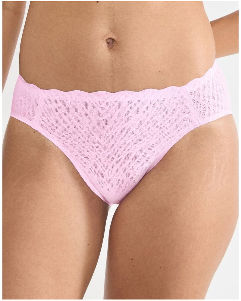 Slip échancré Sloggi Zero Feel Bliss (Floral Pink)