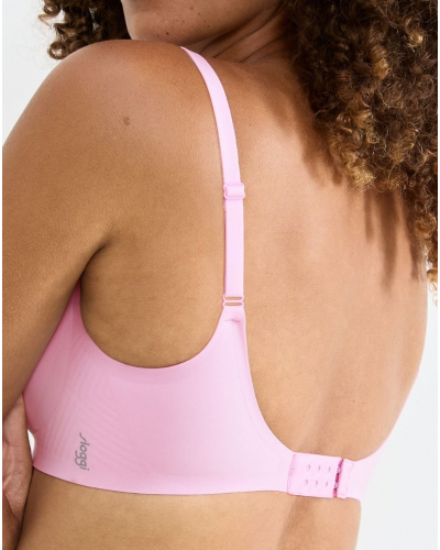 Sujetador sin aros push-up Sloggi Zero Feel (Floral Pink)