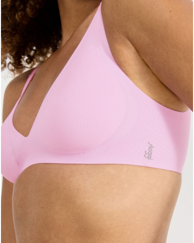 Soutien-gorge push-up sans armature Sloggi Zero Feel (Floral Pink)