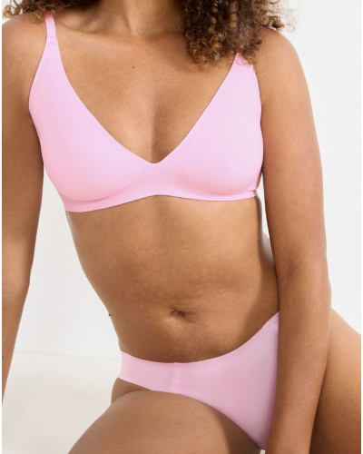 Sujetador sin aros push-up Sloggi Zero Feel (Floral Pink)