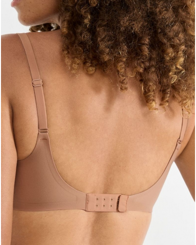 Wireless push-up bra Sloggi Zero Feel (Nostalgic Brown)